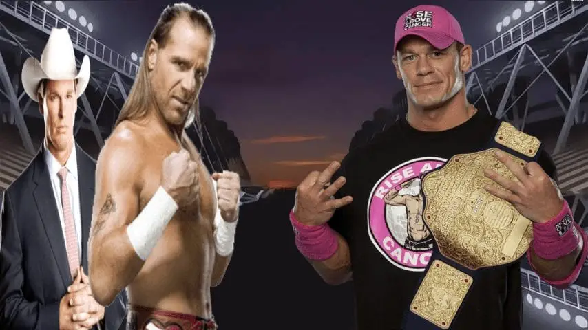 Shawn Michaels vs John Cena 26 january 2009