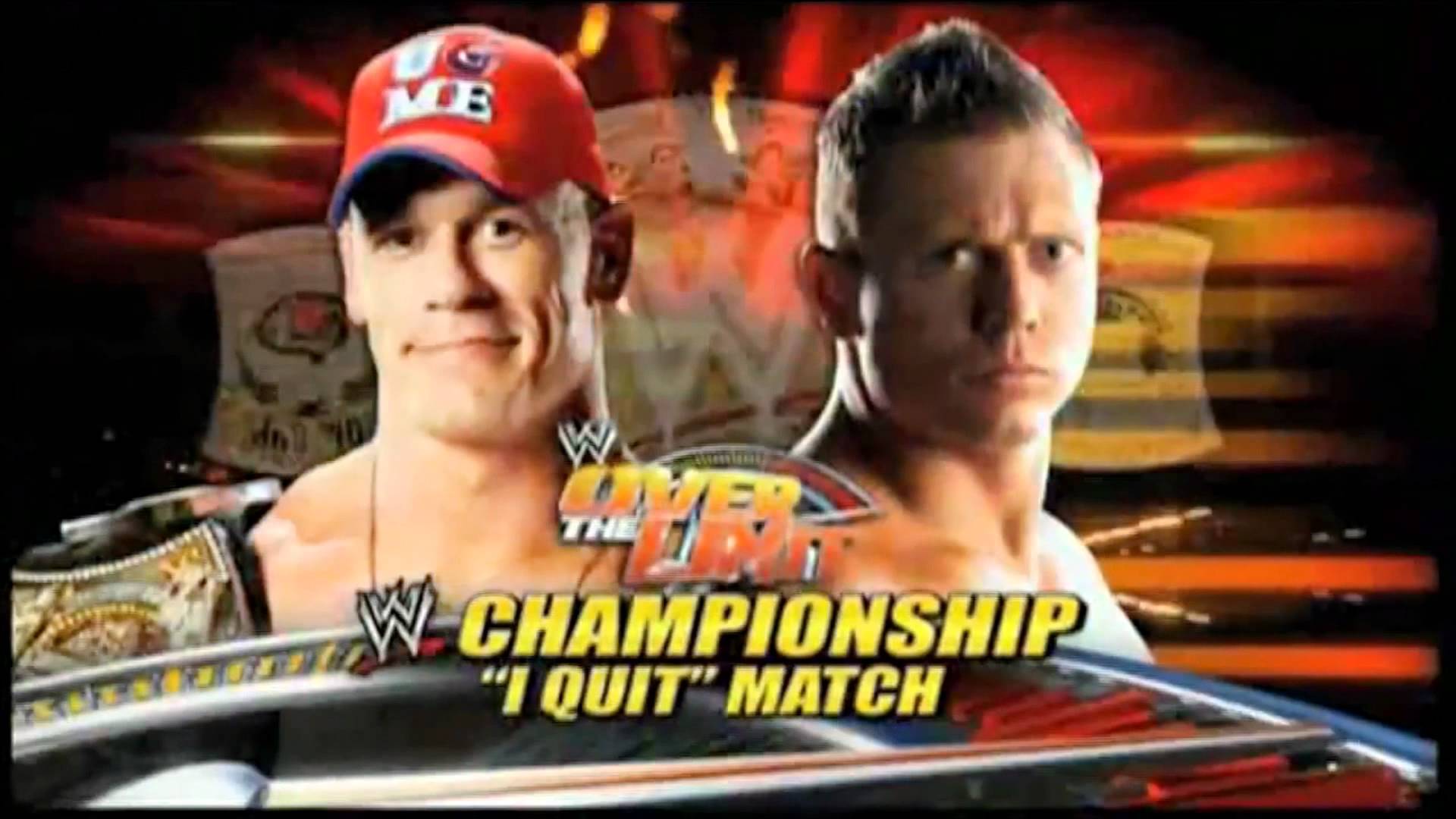 John cena vs the miz i quit match