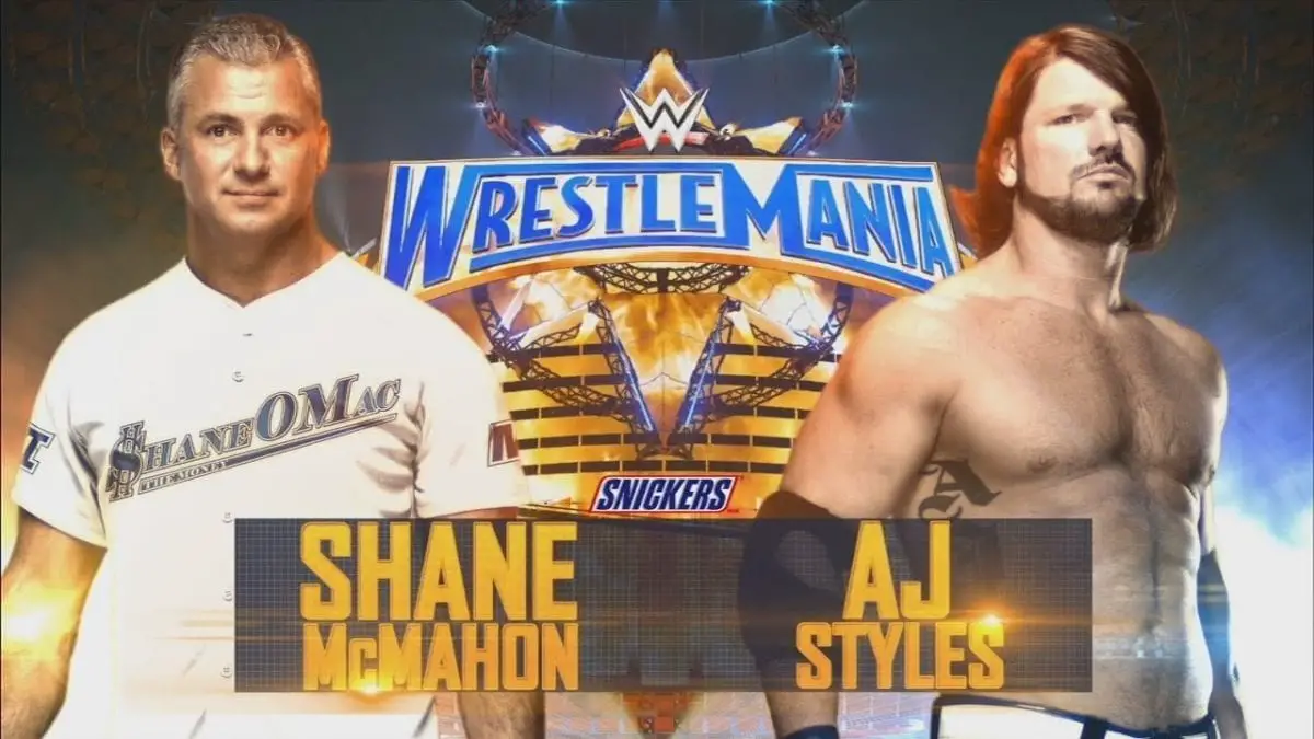 A.J. Styles vs Chris Jericho wresltemania 2016