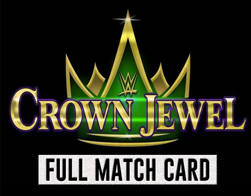Crown Jewel 2018 match card