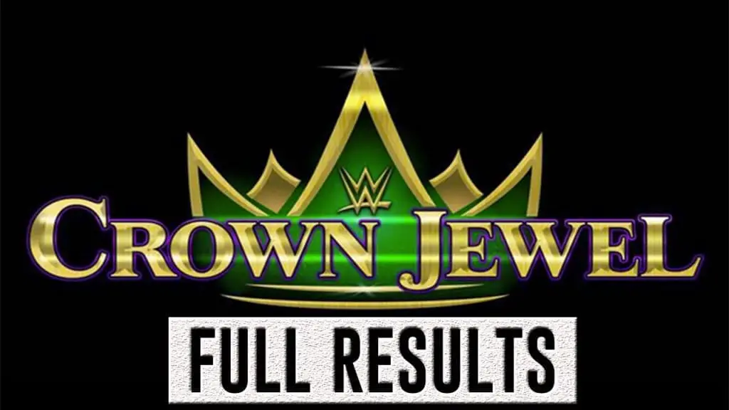 WWE CROWN JEWEL 2018 RESUTLS