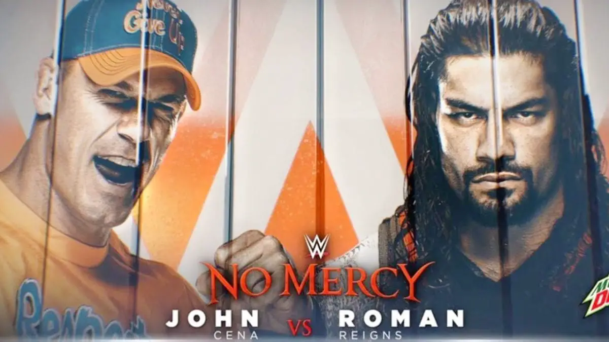 John Cena vs Roman Reigns no mercy 2017