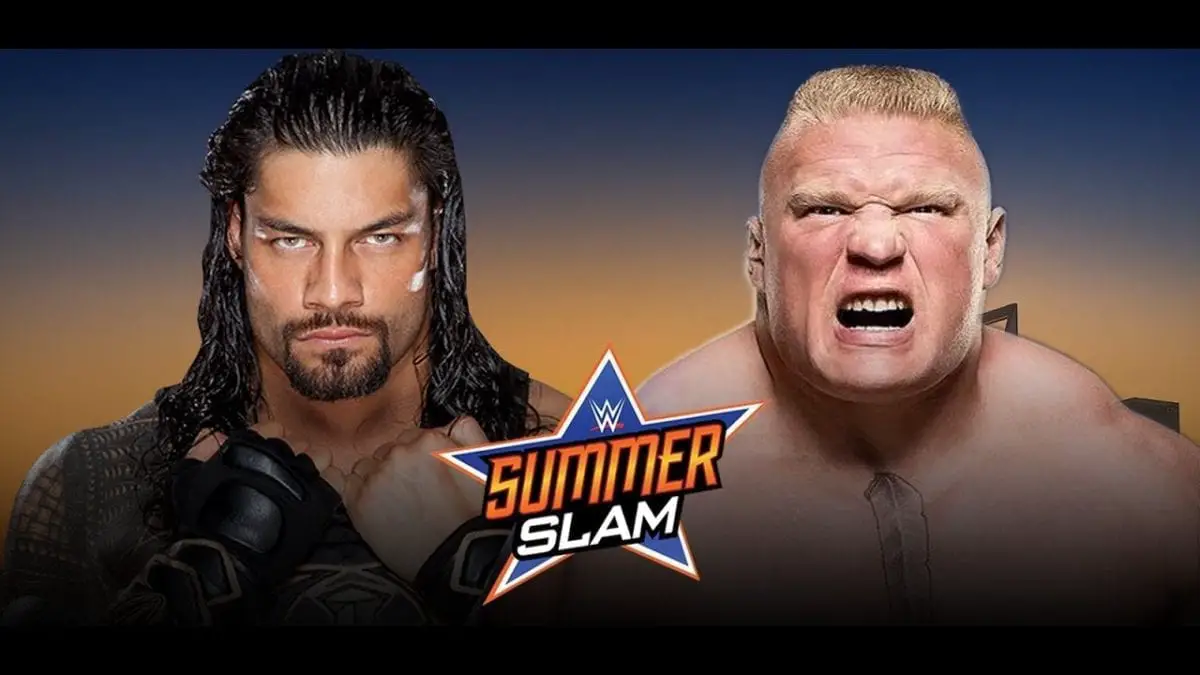 Roman Reigns VS Brock Lesnar Summerslam 2018