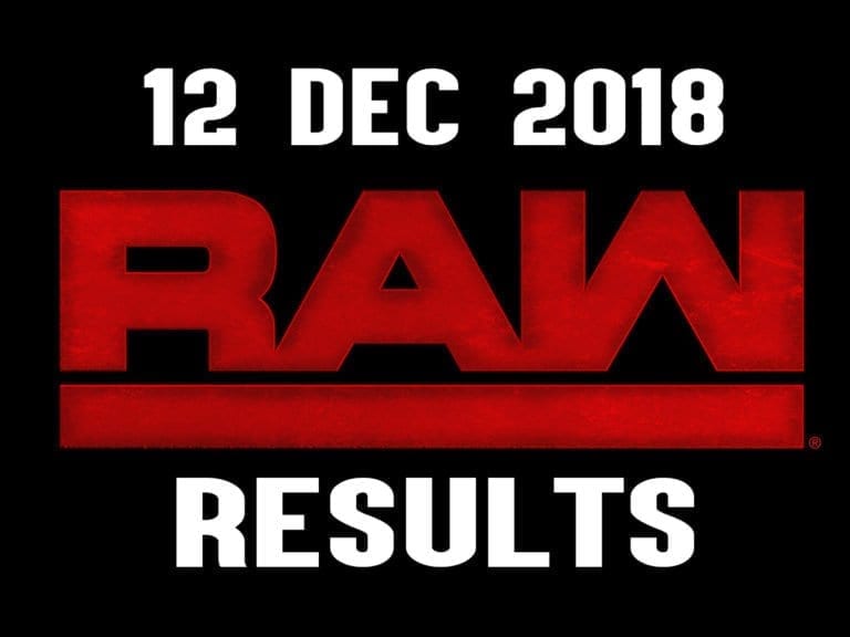 WWE RAW Live Results and Updates- 17 December 2018