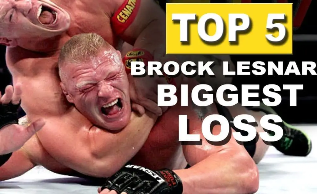 BROCK LESNAR BIGGEST LOSSES IN WWE