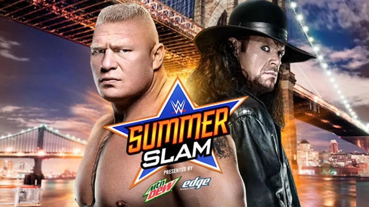 Brock Lesnar vs undertaker summerslam 2015