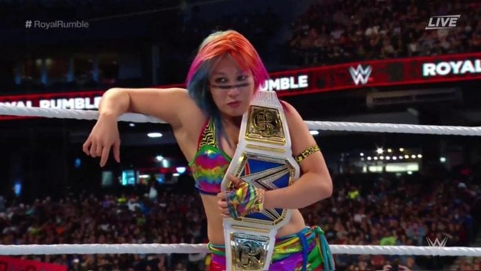 Asuka Retains Title Against Becky Lynch at WWE Royal Rumble 2019