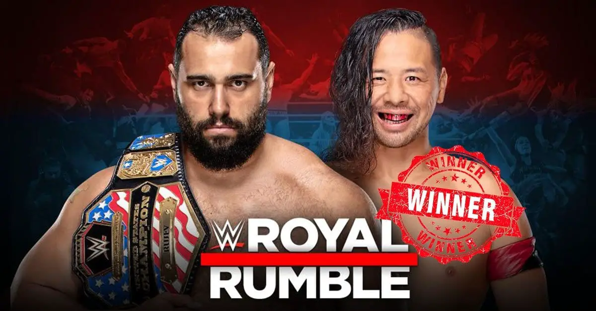 Rusev (c) vs. Shinsuke Nakamura - United States Championship Match