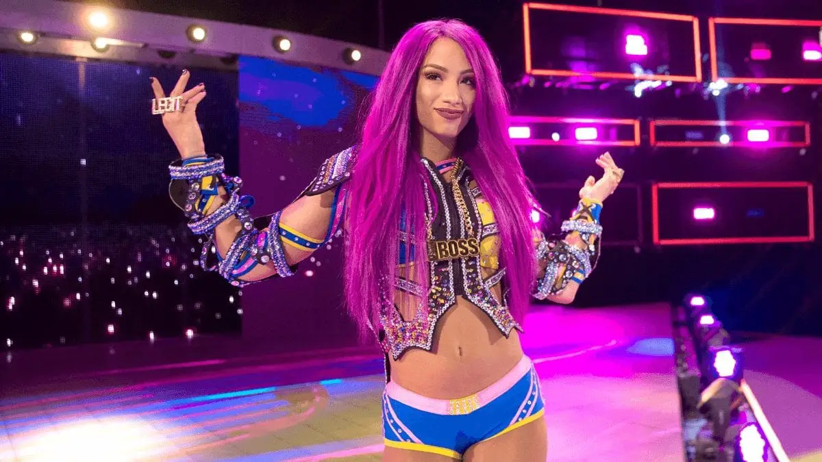 Sasha Banks at Royal Rumble 2019