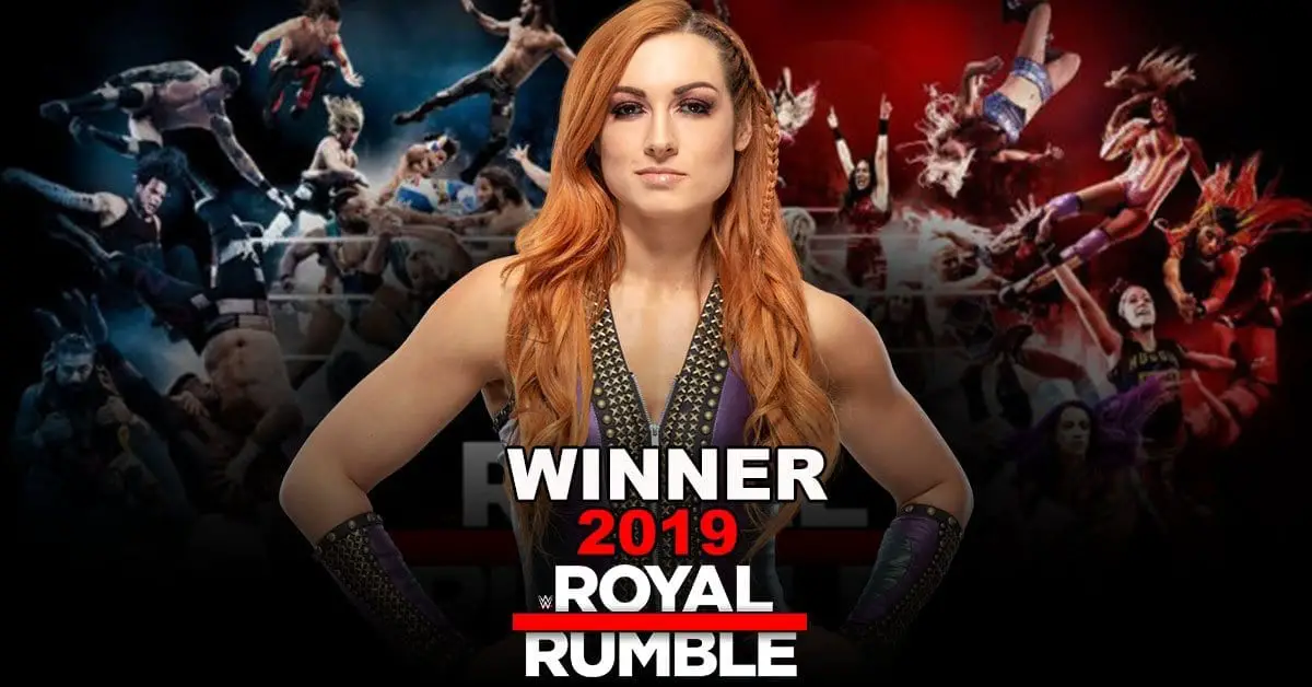 Becky lynch royal rumble 2019