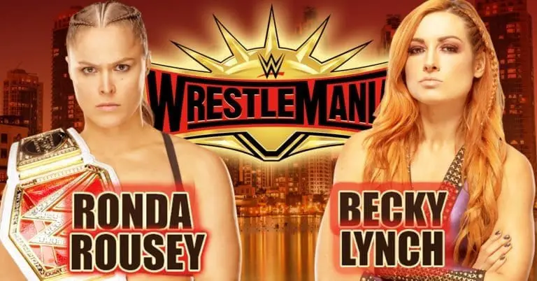 Report: WWE Wants Ronda Rousey vs Becky Lynch for WrestleMania 38