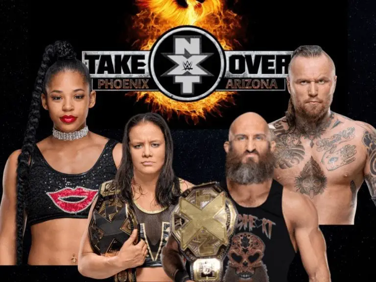 NXT: Pheonix Takeover Match Lineup & Spoilers for NXT January episodes