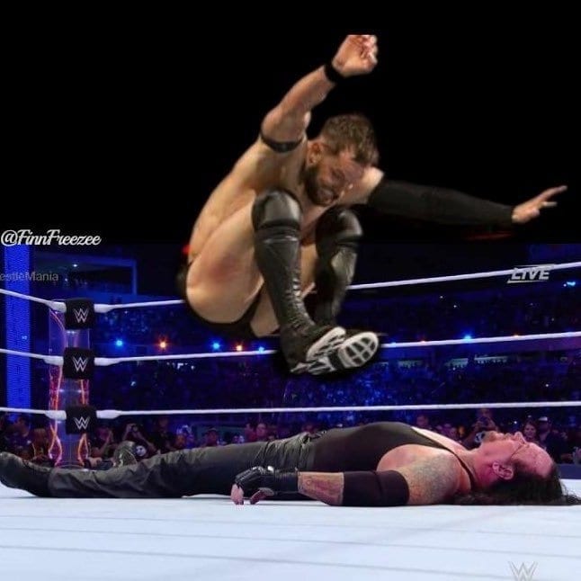 Finn Balor vs Undertaker WrestleMania 35, Finn Balor Instagram Undertaker