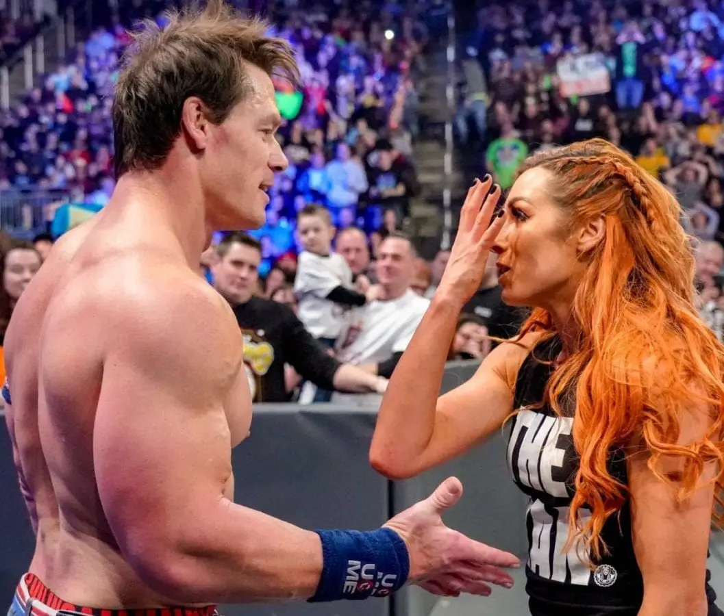  Becky Lynch and john cena