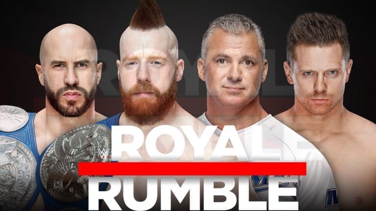 The Bar vs Miz & Shane McMahon Announced for Royal Rumble 2019