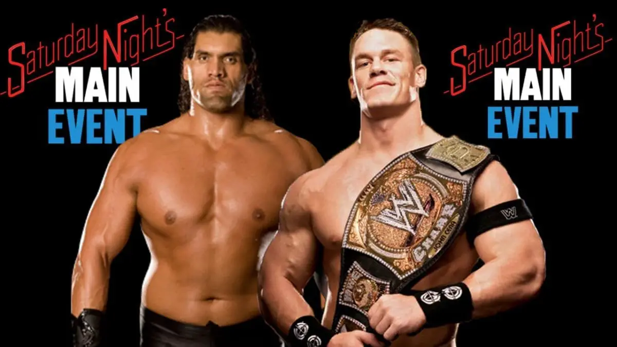 The Great Khali vs John Cena,  
28 May 2007