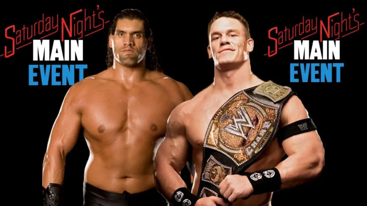 The Great Khali vs John Cena,
28 May 2007
