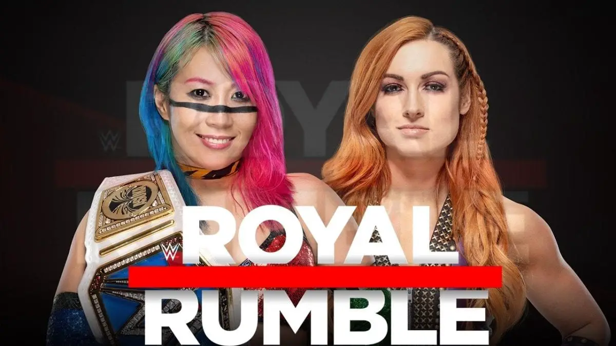 Asuka vs Becky Lynch Royal Rumble 2019