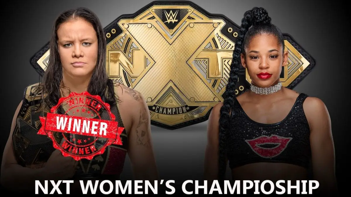 NXT Women’s Championship Match - Shayna Baszler (c) vs. Bianca Belair 