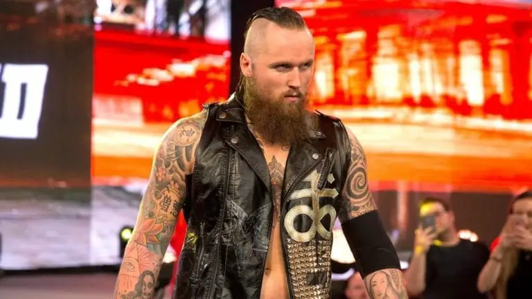 Aleister Black says Goodbye to NXT