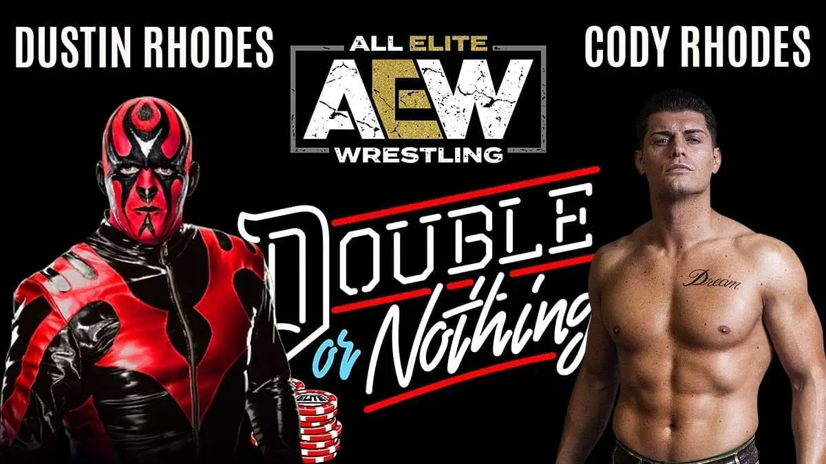 Cody Rhodes vs Dustin Rhodes AEW Double or Nothing