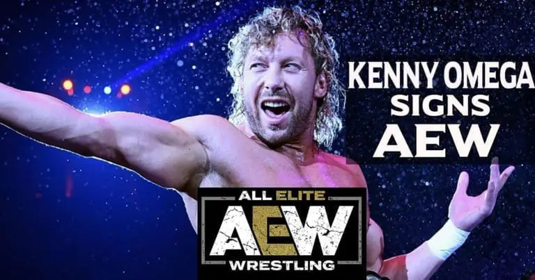 Kenny Omega signs with AEW