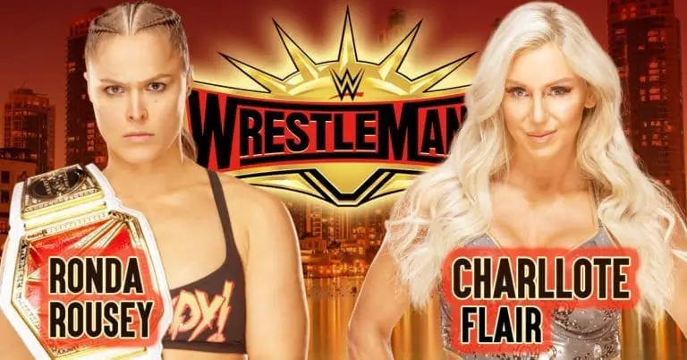 Becky has suspended again and Charlotte replaces her at WrestleMania
