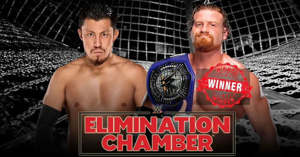 cruiserweight championship elimination chamber 2019