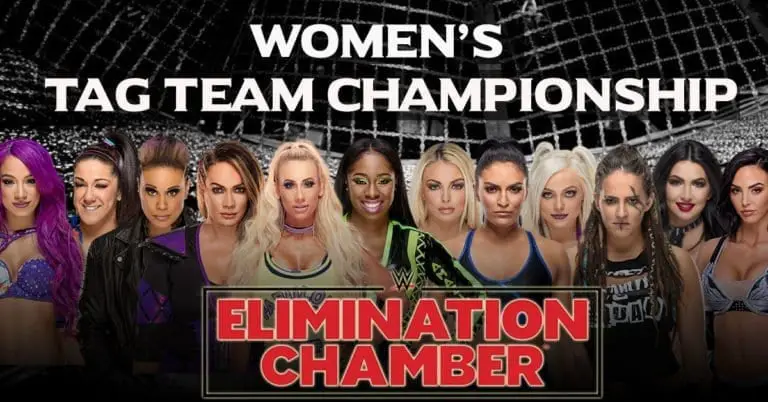 Spoilers – 6 teams from Women Elimination Chamber Match