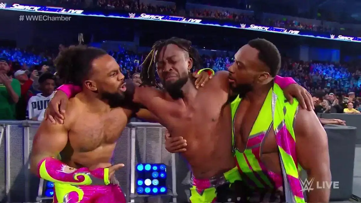 Kofi Kingston After Gauntlet Match