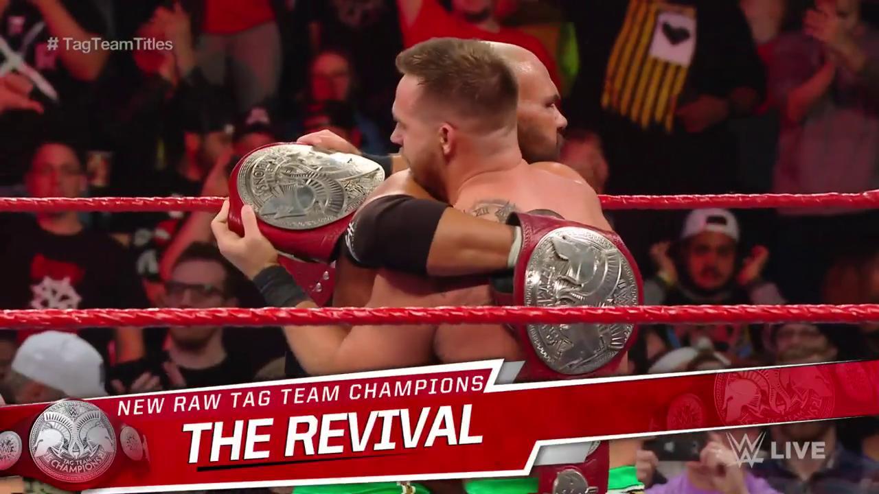 The Revival wins their first title in WWE main roster