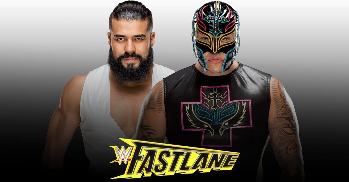 Rey Mysterio vs Andrade at Fastlane 2019