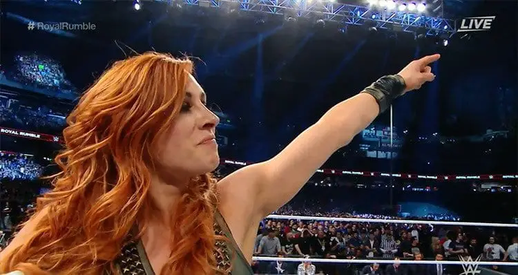 Becky Lynch Royal Rumble 2019, Becky Lynch