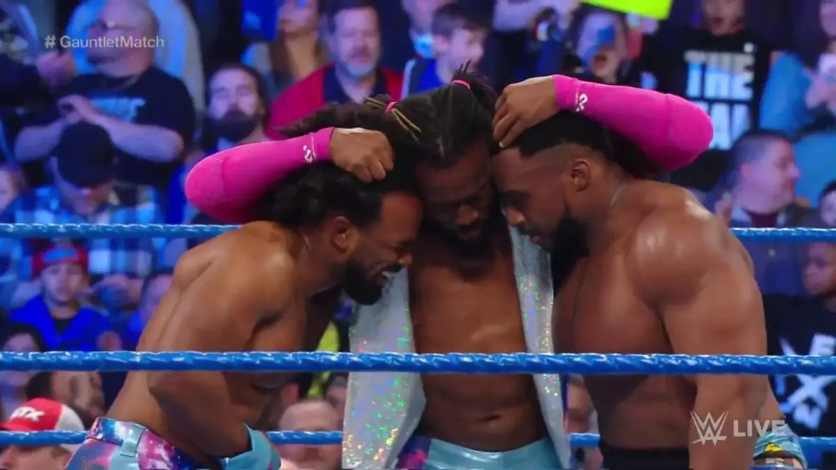 The New Day Gauntlet Match