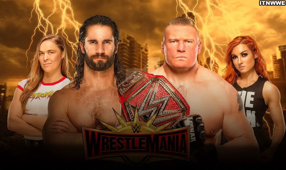 wrestlemania 35 wallpaper, wrestlemania 2019 wallpaper