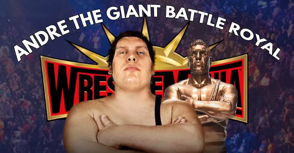 Andre the Giant Battle Royal WrestleMania 35 poster