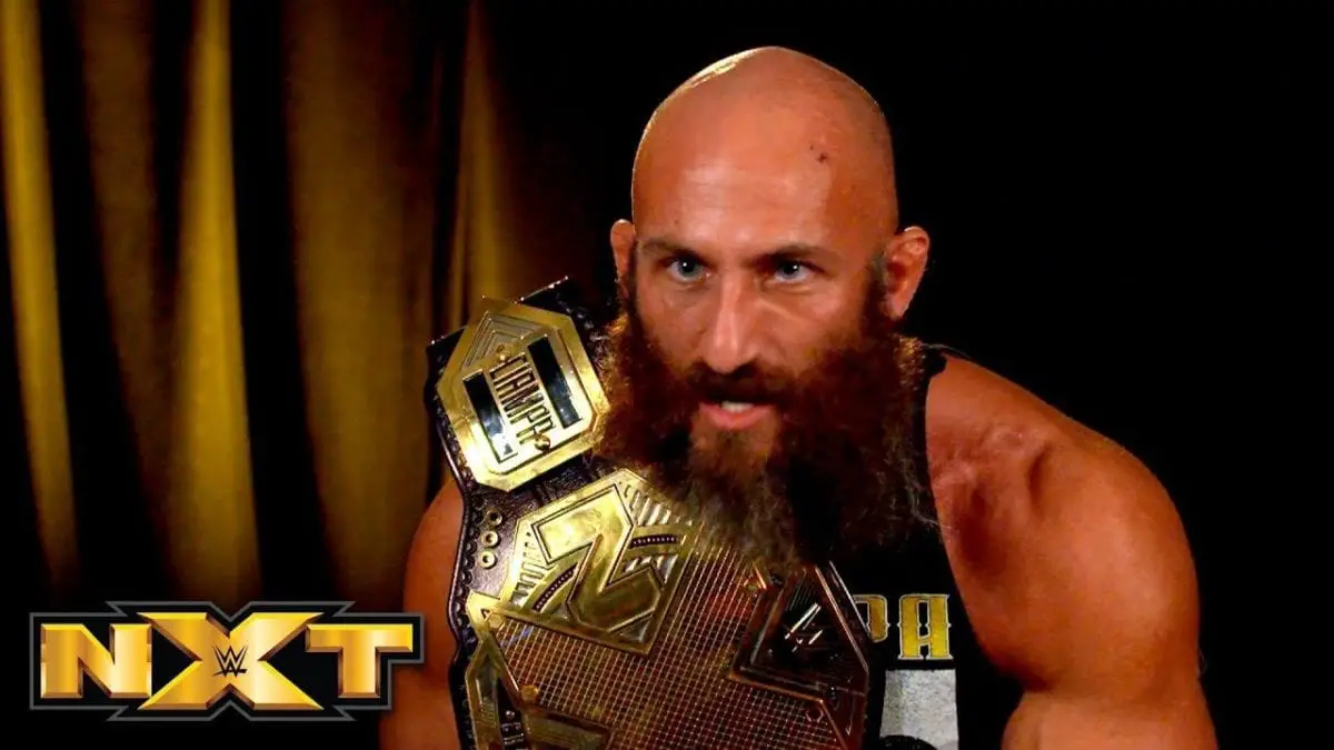 Tommaso Ciampa at WWE NXT Backstage
