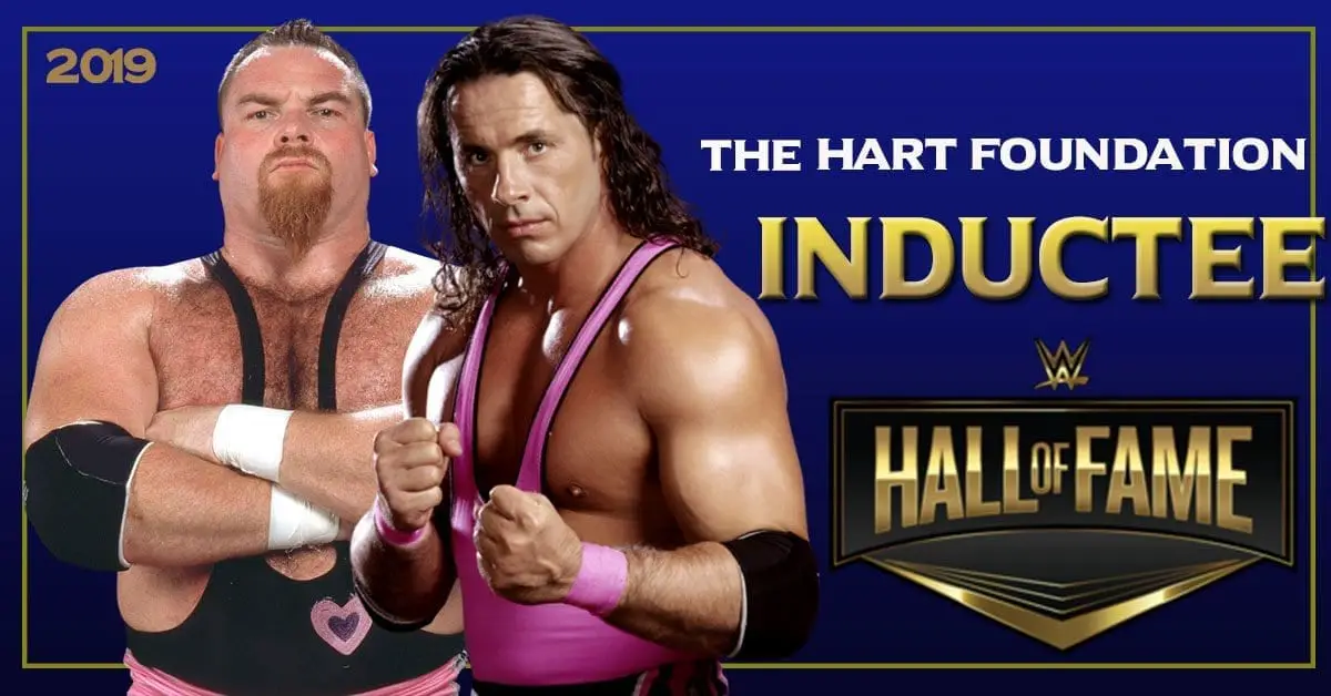 The Hart Foundation WWE Hall of Fame