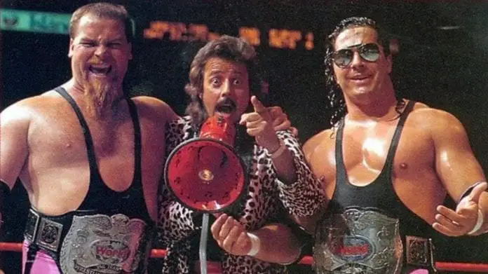 The Hart Foundation WWF Tag Team Champions