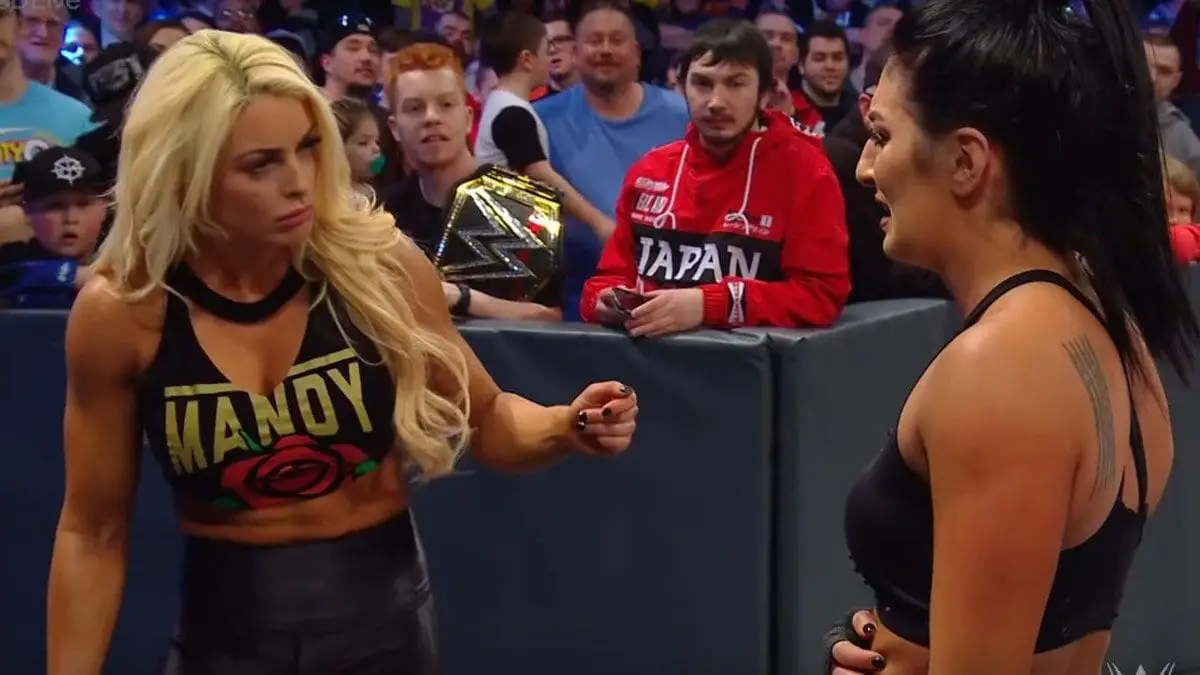 Mandy Rose Sonya Deville Split