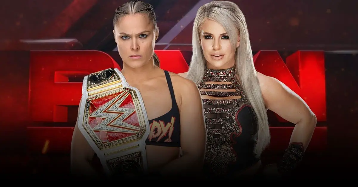 Ronda Rousey vs Dana Brooke RAW Womens Championship Match, Ronda Rousey vs Dana Brooke 18 March 2019