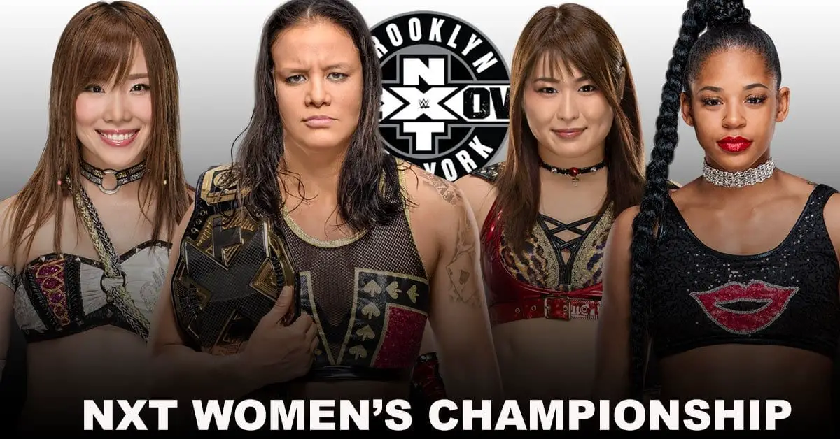 - NXT Women's Championship Match, Shayna Baszler(c) vs Kairi Sane vs Io Sirai vs Bianca Belair