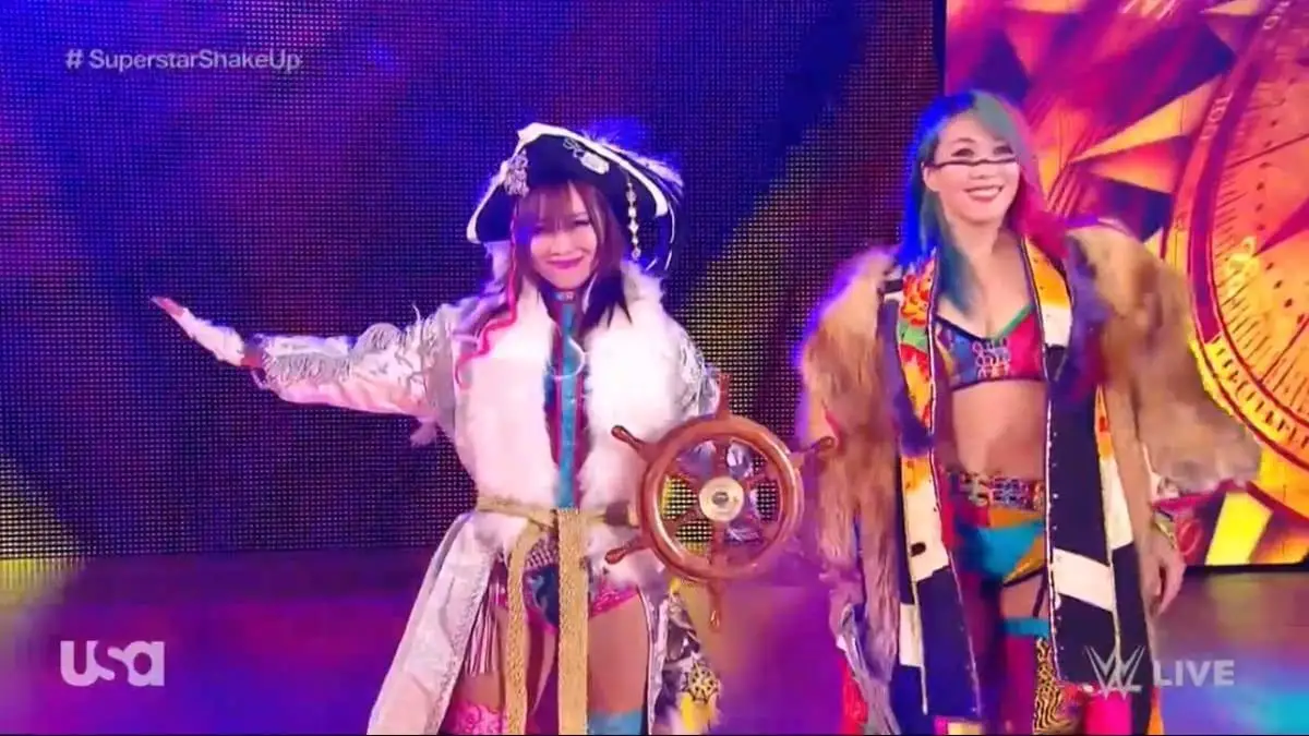 Asuka Kairi Sane Tag Team, Paige New Tag Team