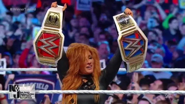 Becky Lynch Became First Women’s Double Champion at WrestleMania 35