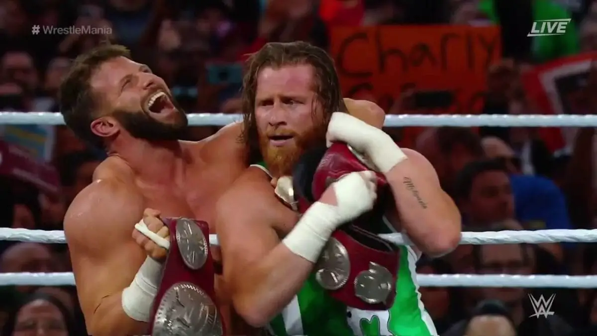 Curt Hawkins & Zack Ryder become raw tag team champion., Curt Hawkins & Zack Ryder defeat the revival, Curt Hawkins & Zack Ryder won raw tag team championship