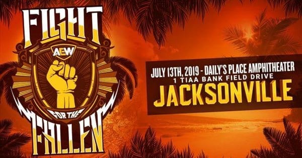 AEW Fight For the Fallen Poster, Fight For the Fallen Poster