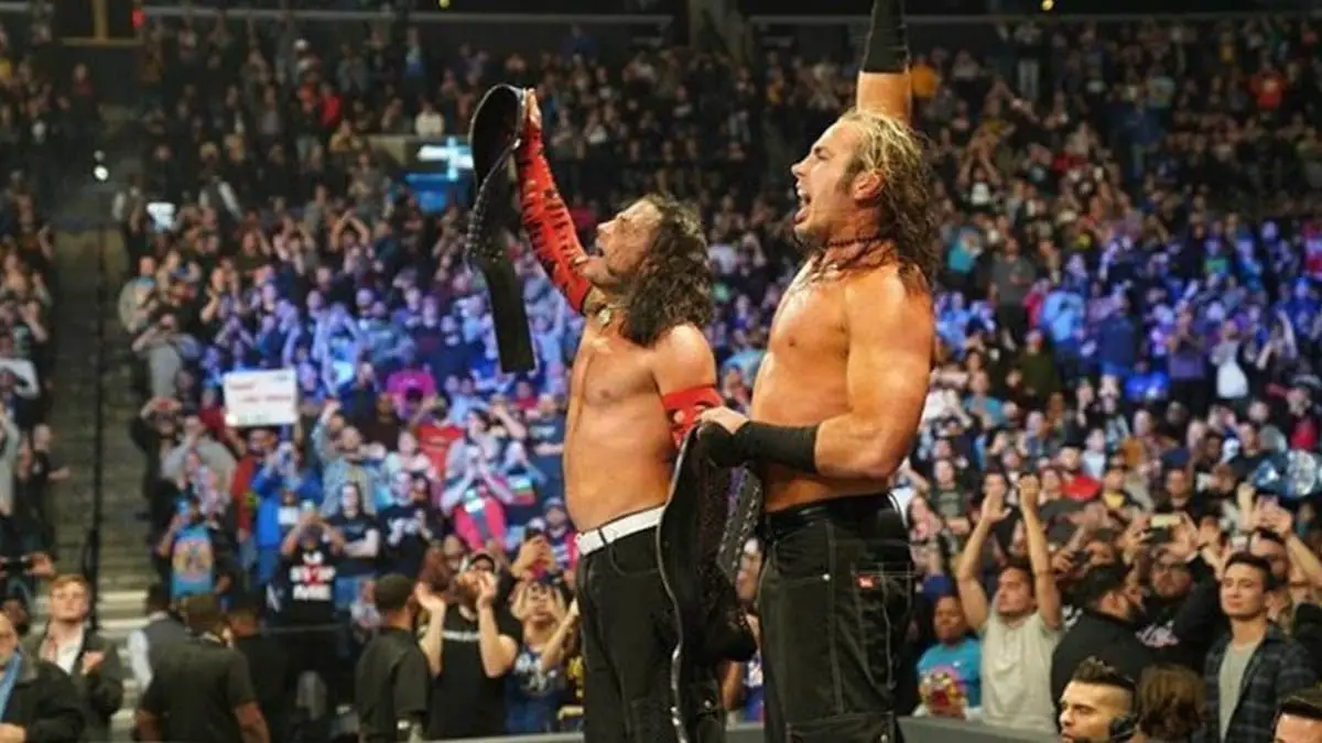 The Hardy Boyz SmackDown Tag Team Champions