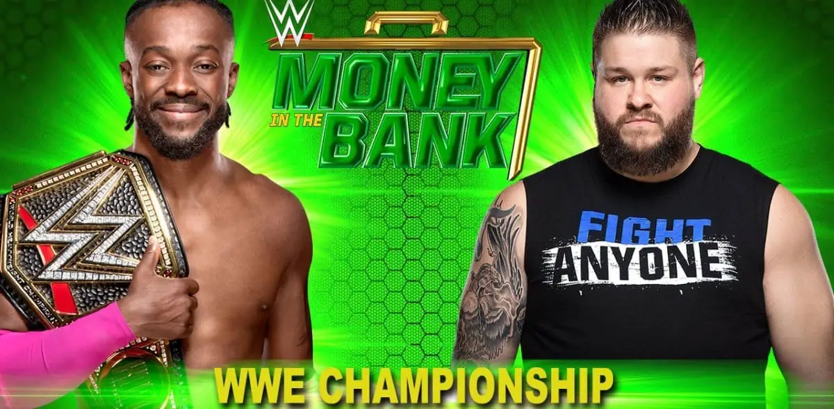 Kevin Owens vs Kofi Kingston Money in the Bank 2019, WWE Championship Match Money in the Bank 2019,