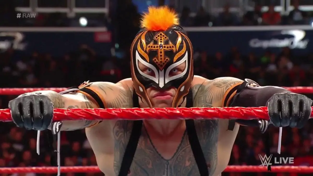 Rey Mysterio RAW 1 April 2019, Rey Mysterio