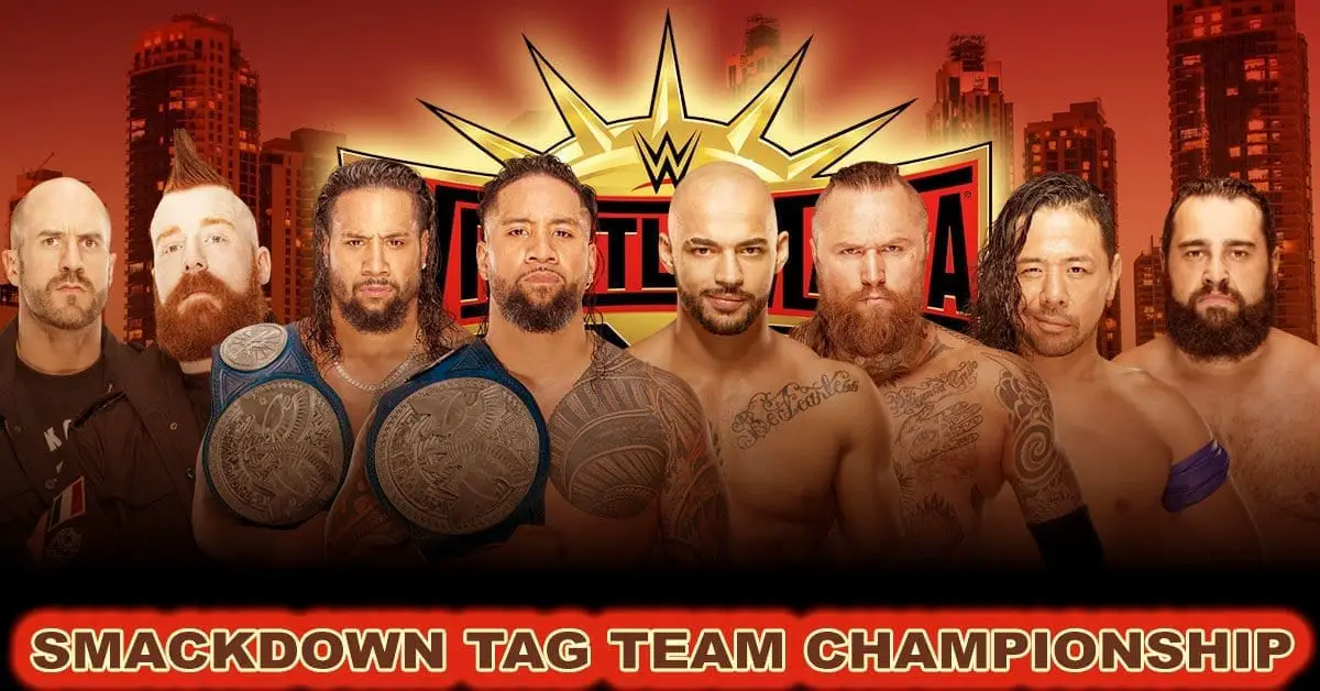 SmackDown Tag Team Championship Match at WrestleMania 35